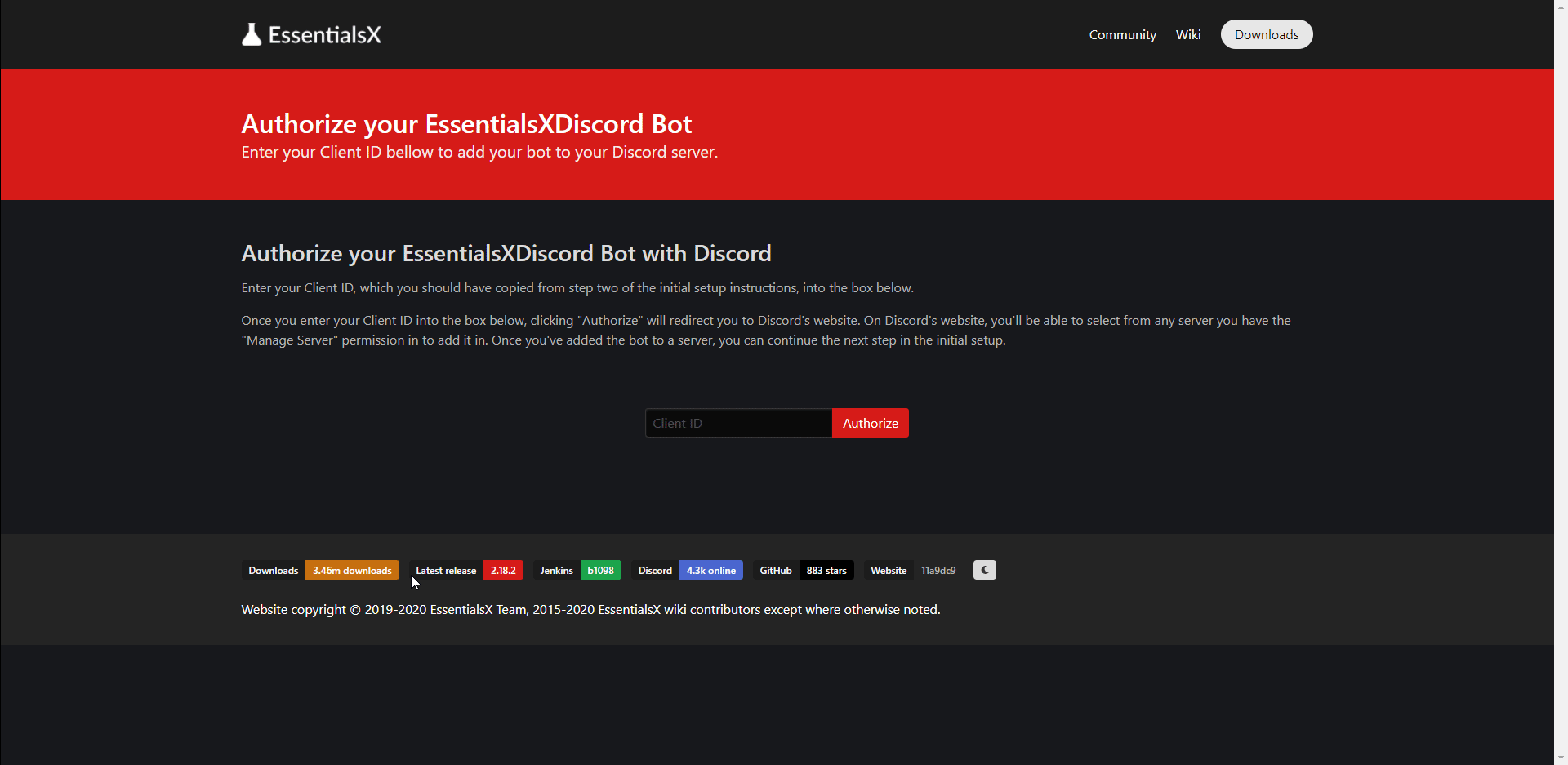 Discord Tutorial - EssentialsX Wiki